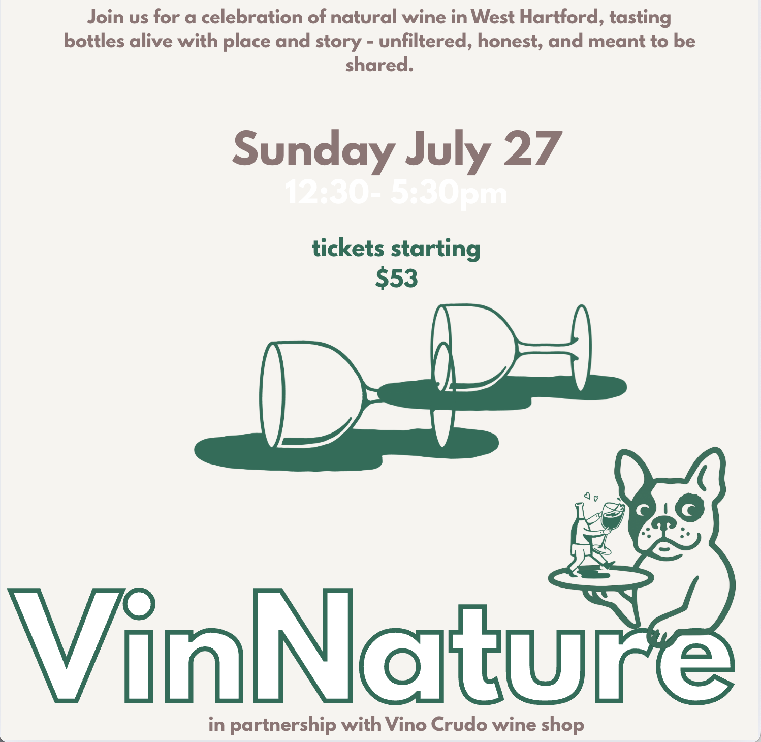 Vin Nature: A Wine Festival with Vino Crudo