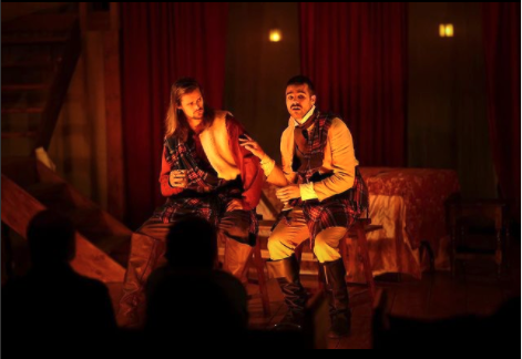 Ben way off Broadway in a production of MacBeth