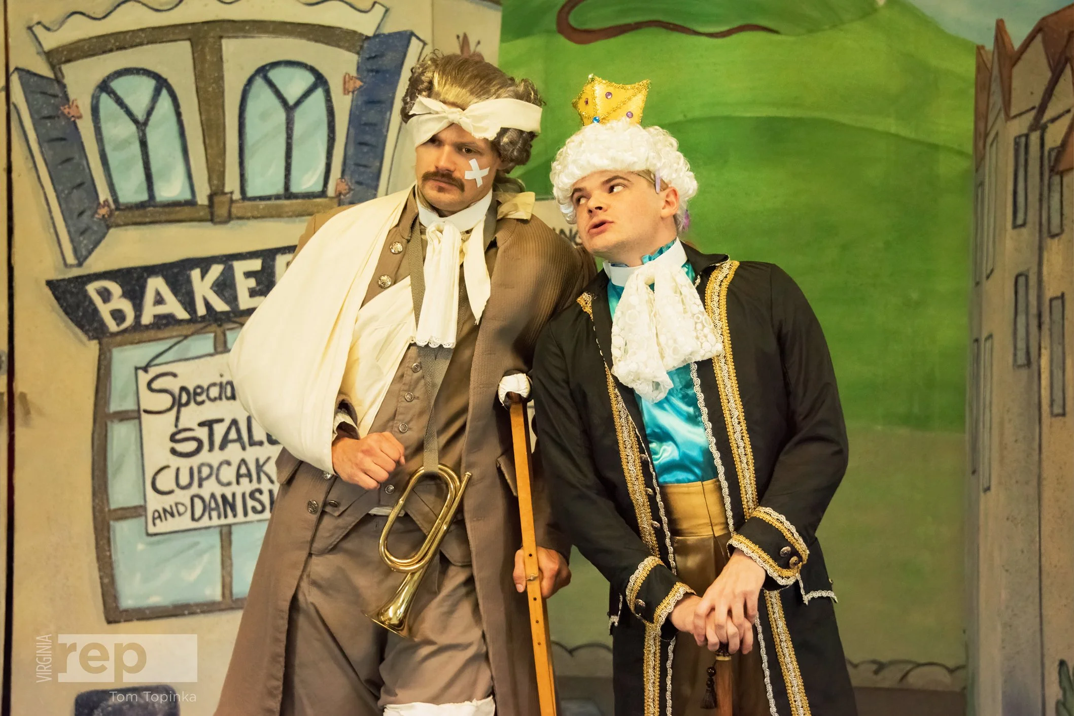 Ben as Greysuede in the world premier of a new piece for Young Audiences