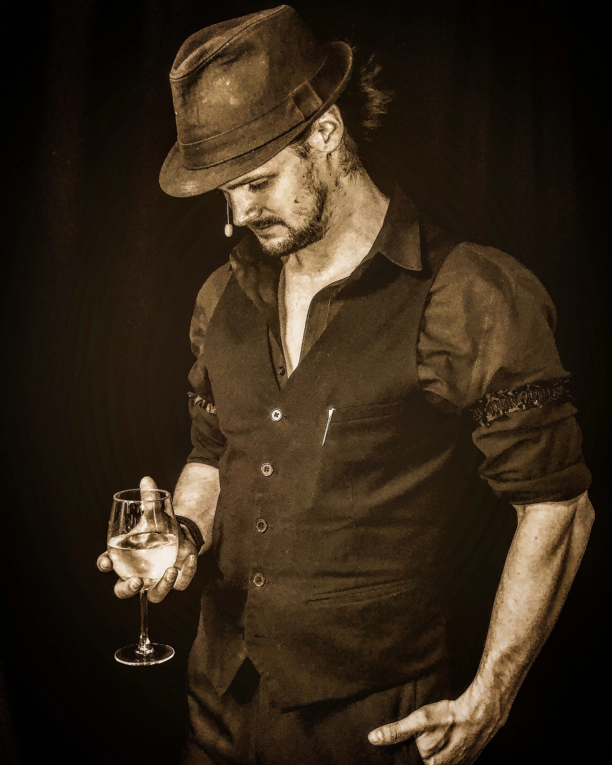 Ben as "The Bartender" in The Imbible: A Spirited History of Drinking