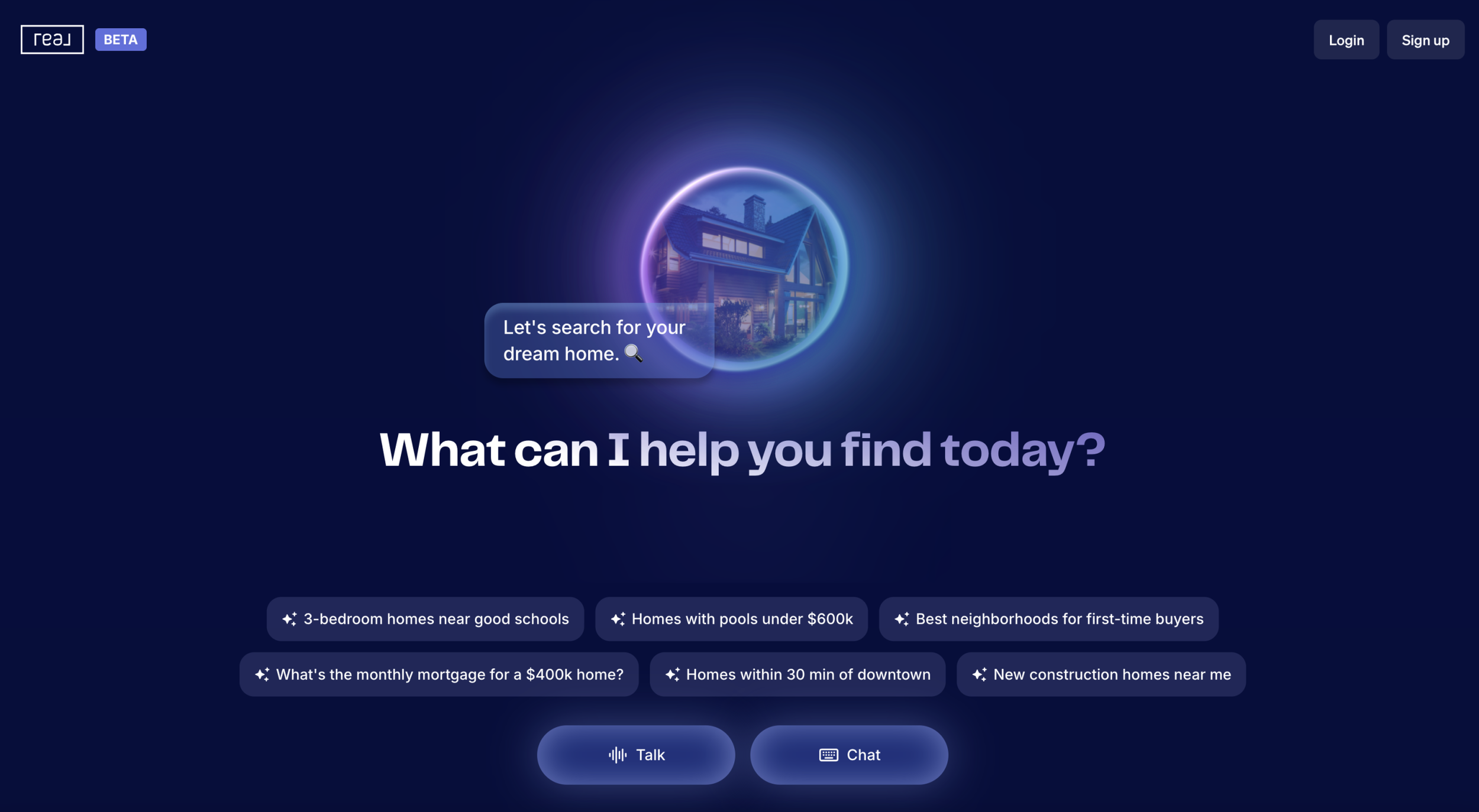 Leo AI assistant in reZEN dashboard – real-time personalized insights and chat for Real agents.