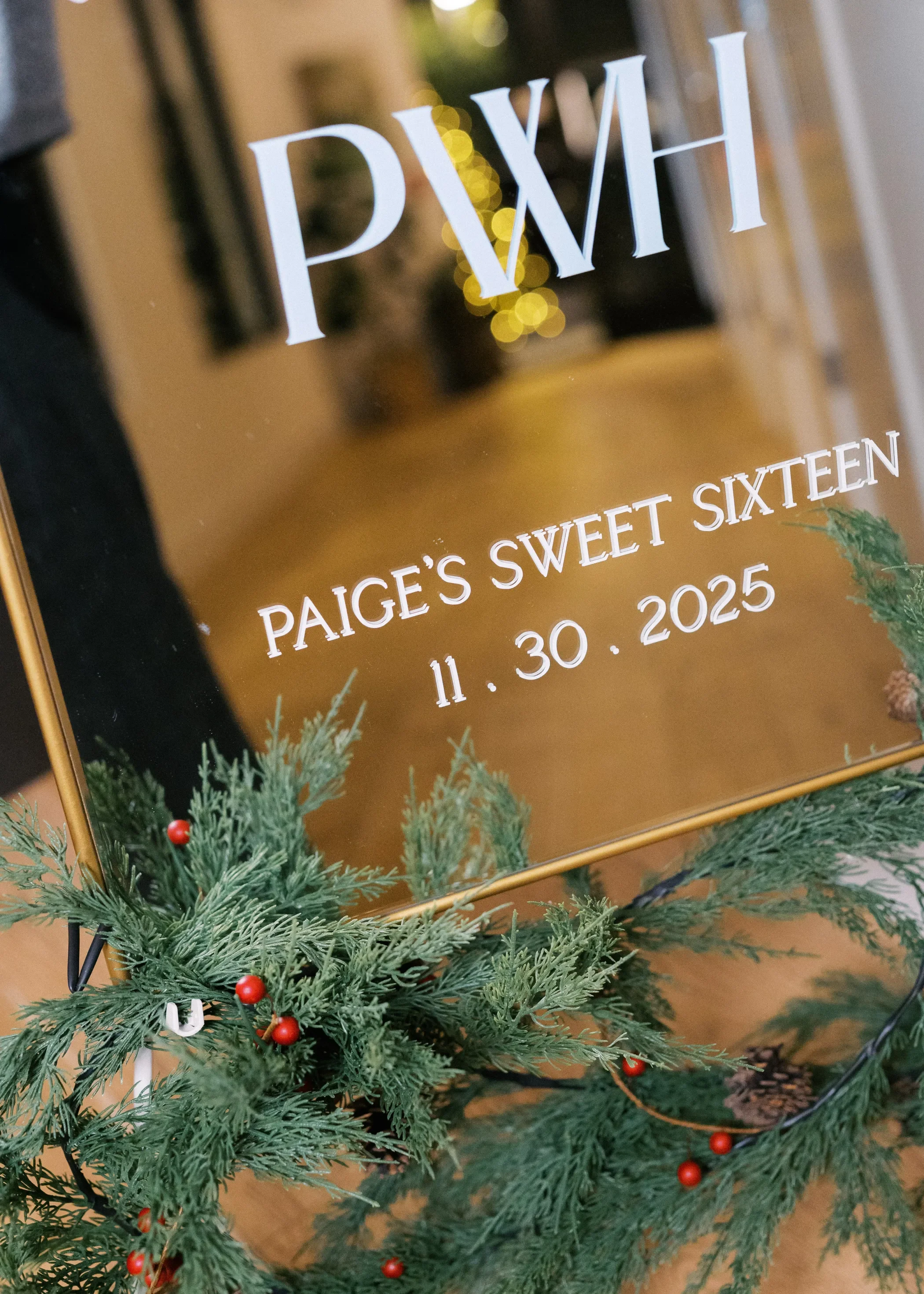 Birthday cake and dessert display by event design professionals.WEBP