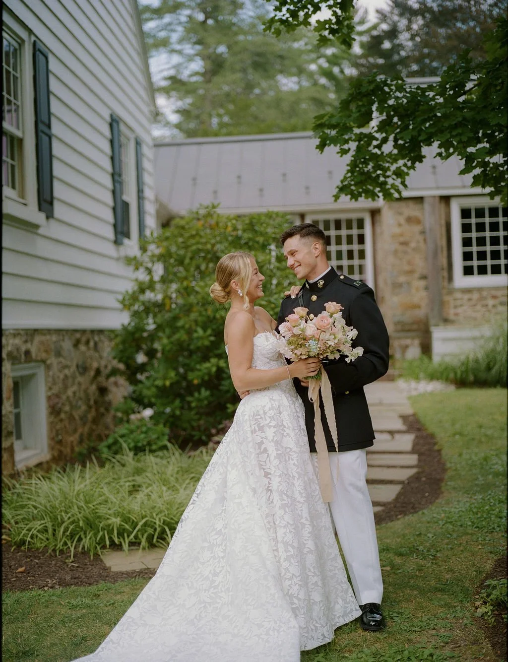Bistro Lights Hanging Over Reception Tables.jpg