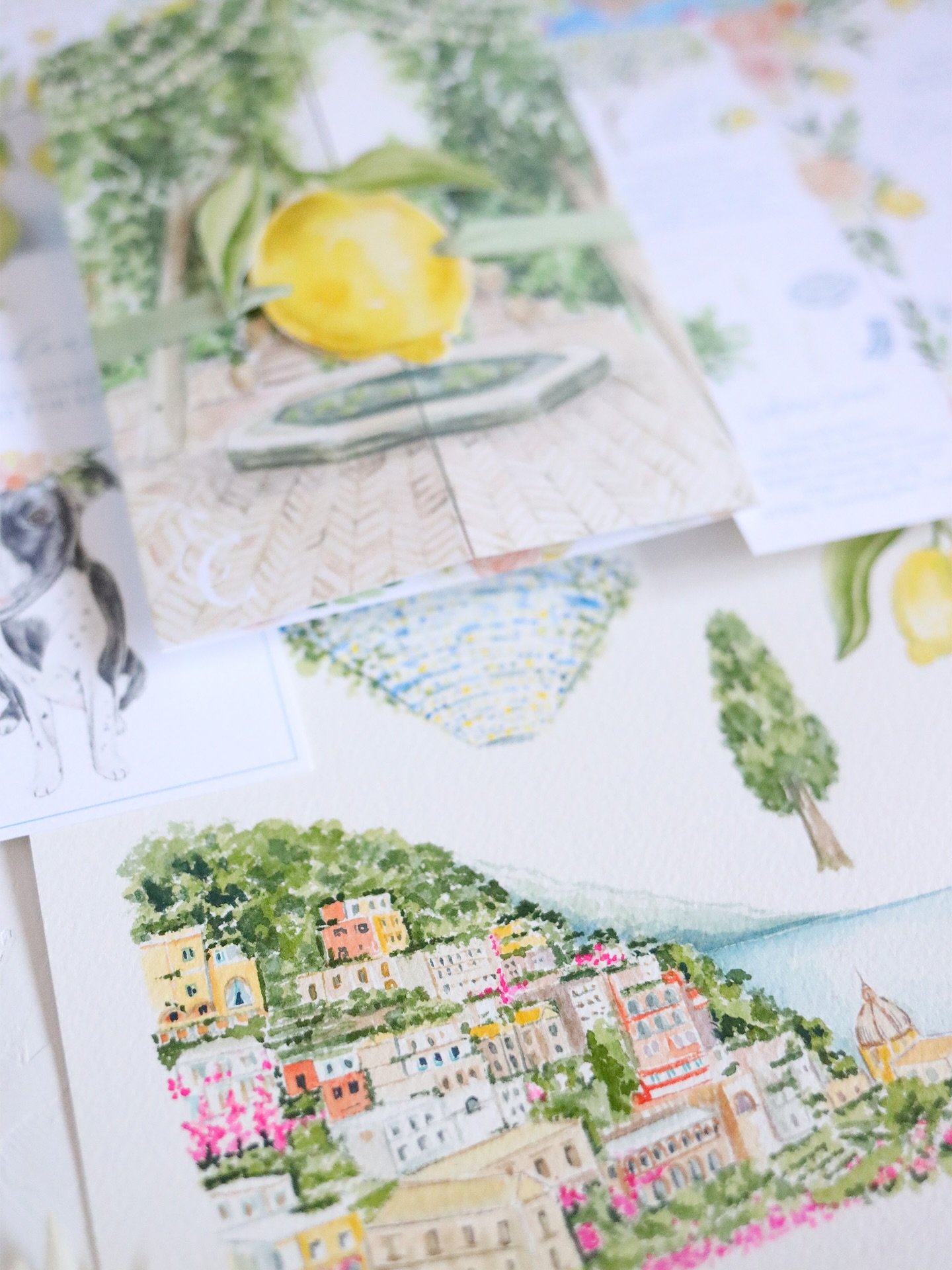 Emily and Carl&rsquo;s Italian wedding suite!🍋

&ldquo;I carry your light, I carry it in my heart&rdquo; and &ldquo;life is an adventure best traveled together&rdquo; are two quotes woven throughout to give everything an intimate feel. 

The two mos