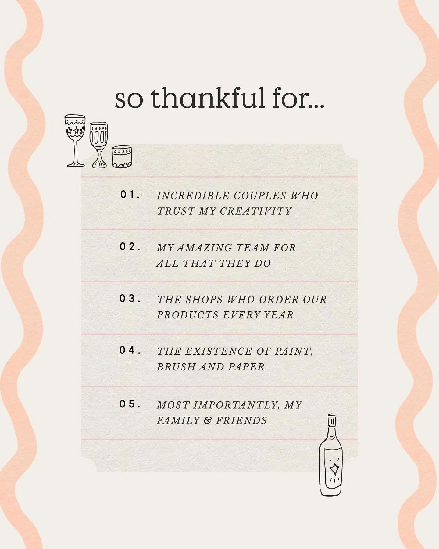 So thankful for so many things, here&rsquo;s just a few! Happy thanksgiving all!