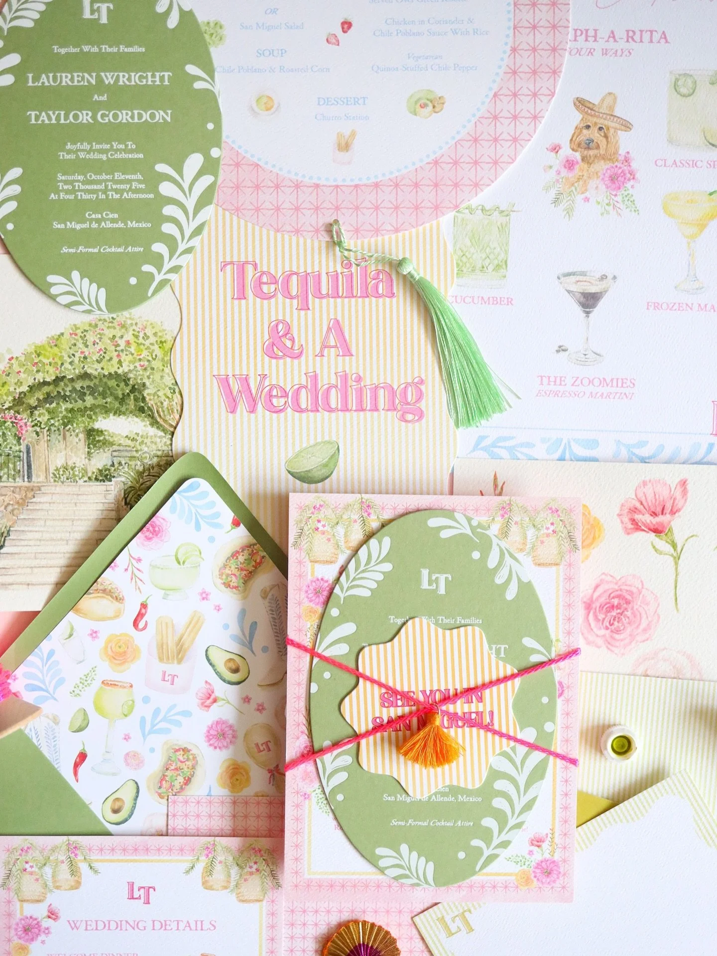 The Stationery vs The Wedding ✨

Let&rsquo;s be frank, we all judge a wedding by the invitation. A first impression of sorts. Lauren and Taylor absolutely delivered with their playful wedding suite. From save the dates to bar signs, this wedding look