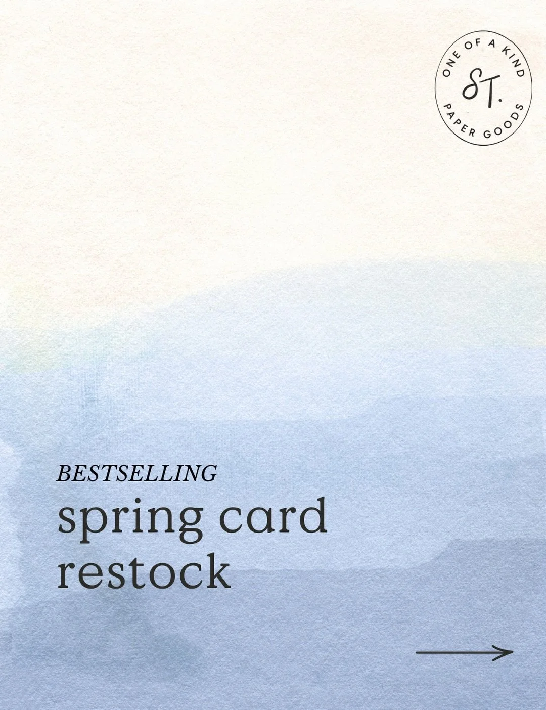 Refresh your card stash for spring&hellip;aka my kind of spring cleaning! 🪩🌸🍰🌈

Imagine receiving a hand painted card in the mail&hellip;so thoughtful! Shop our collection of bestselling ST cards for all your upcoming birthdays, engagement partie