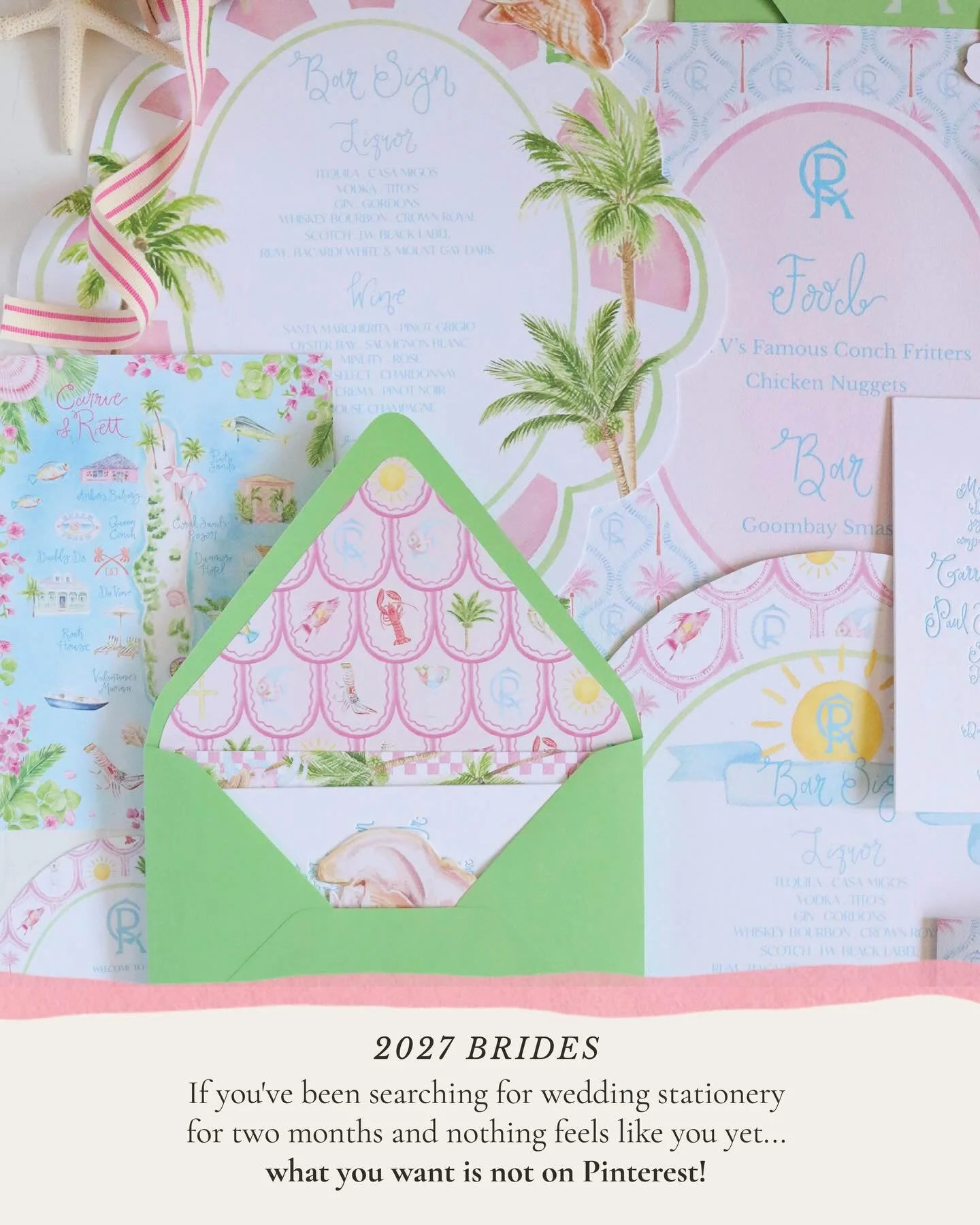 If you&rsquo;ve been searching for wedding stationery for two months and nothing feels like you yet, what you want is not on Pinterest&hellip;.

And that&rsquo;s not a Pinterest problem, that&rsquo;s like a &ldquo;hey, I need to build something custo