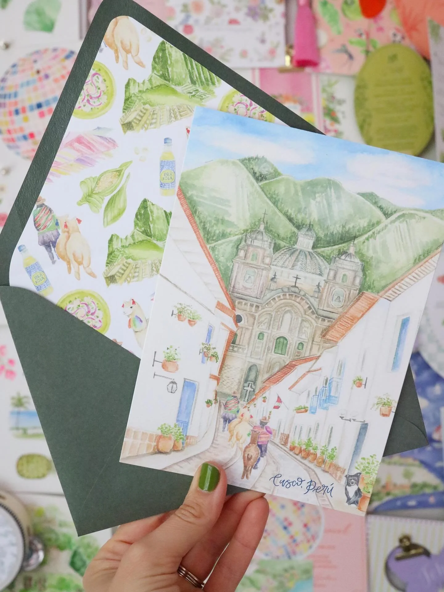 You want original hand painted save the dates but you&rsquo;re not sure what direction to go&hellip;

let&rsquo;s chat it out based on your unique wedding vision! Inquire through the link in my bio or DM me! 

#savethedate #customweddingstationery