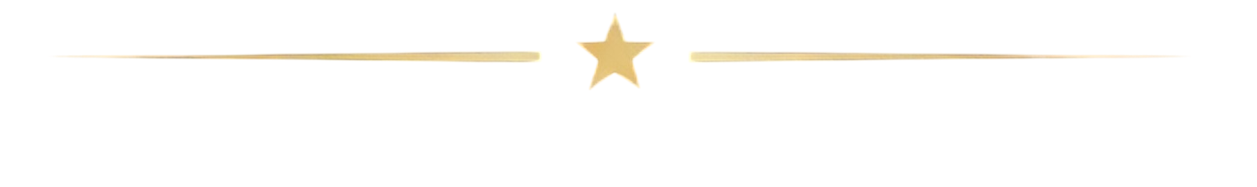 A gold star badge with a blue stripe and a gold border.