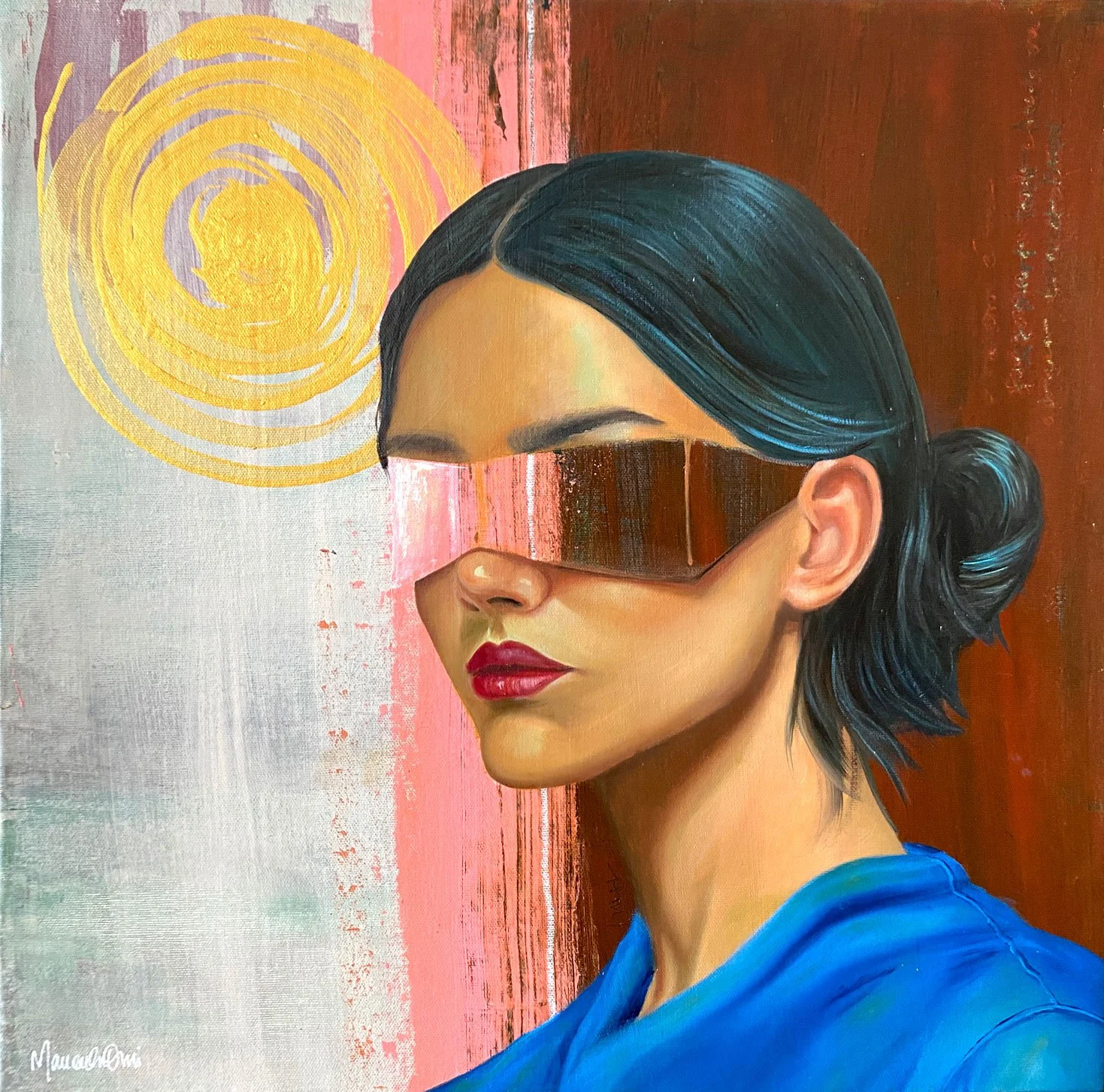 Zenith - Original Artwork by Manoela Orsi