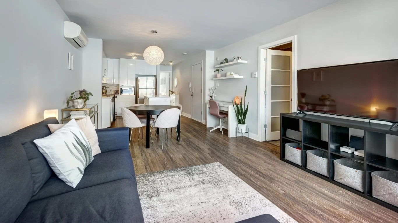 Two bedroom downtown Baltimore apartment fully leased by Baltimore Property Solutions.