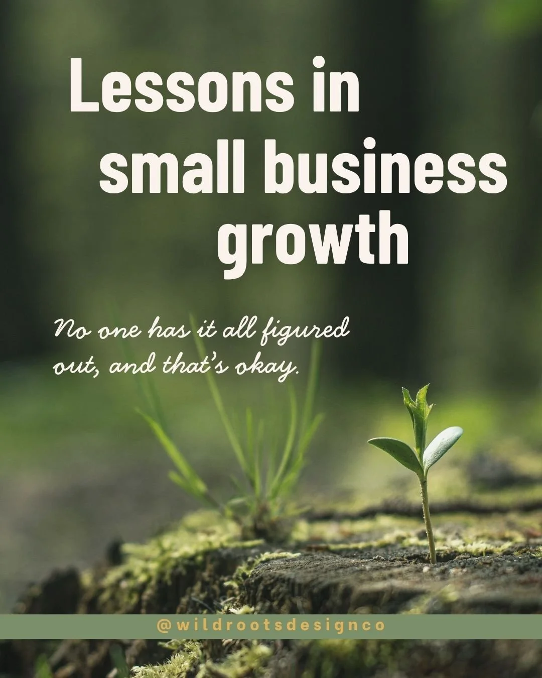 Owning a small business is equal parts exciting, challenging, and rewarding. Every lesson&mdash;especially the hard ones&mdash;helps you grow something stronger.

What lesson has your business taught you lately? 👇

 #smallbusiness #smallbusinesses #
