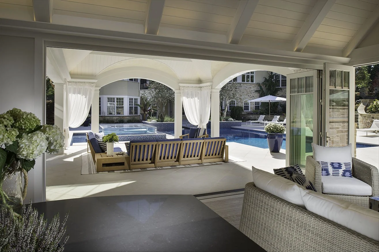 Pool House Interior