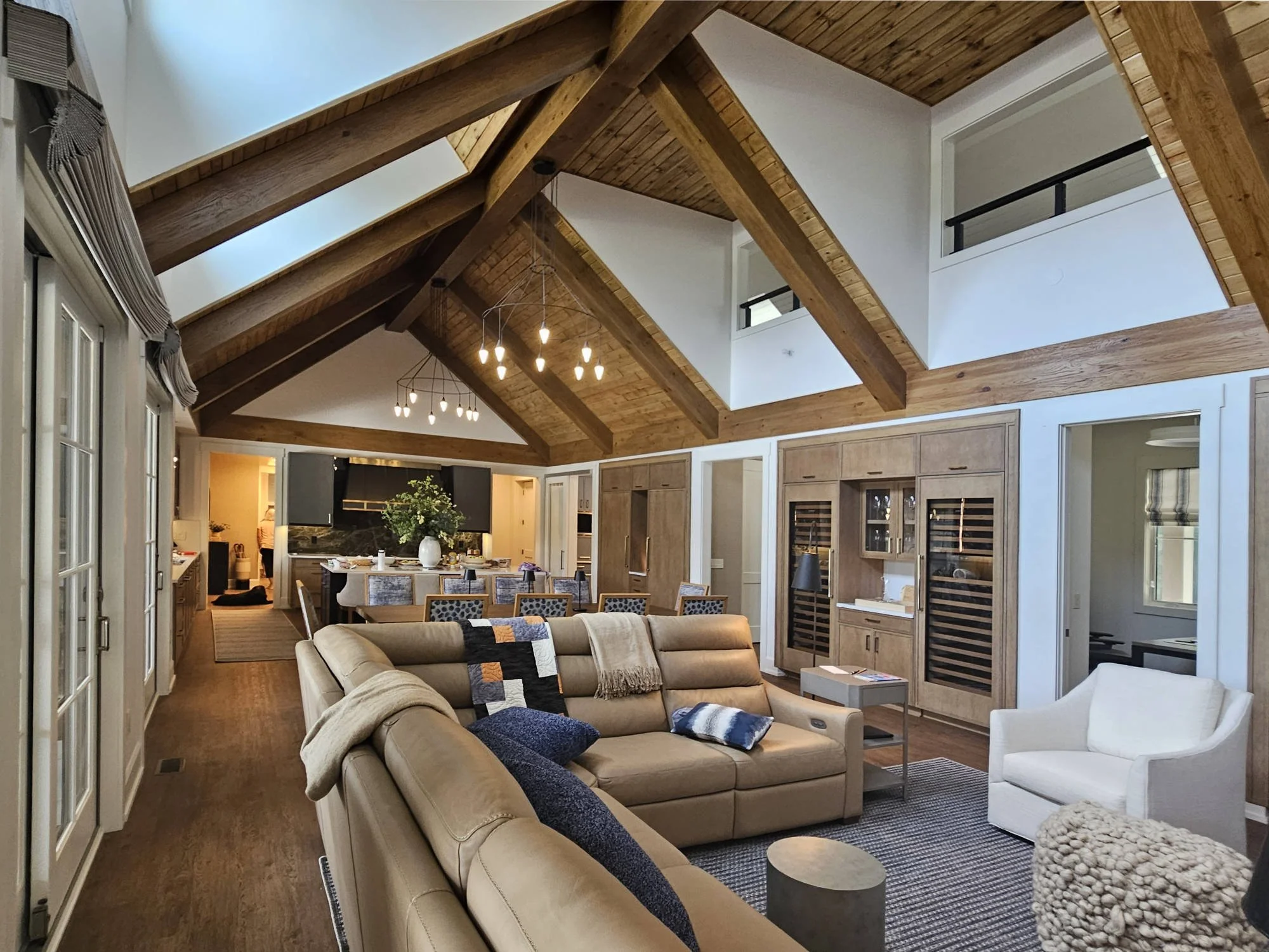 View from Living Room to Kitchen