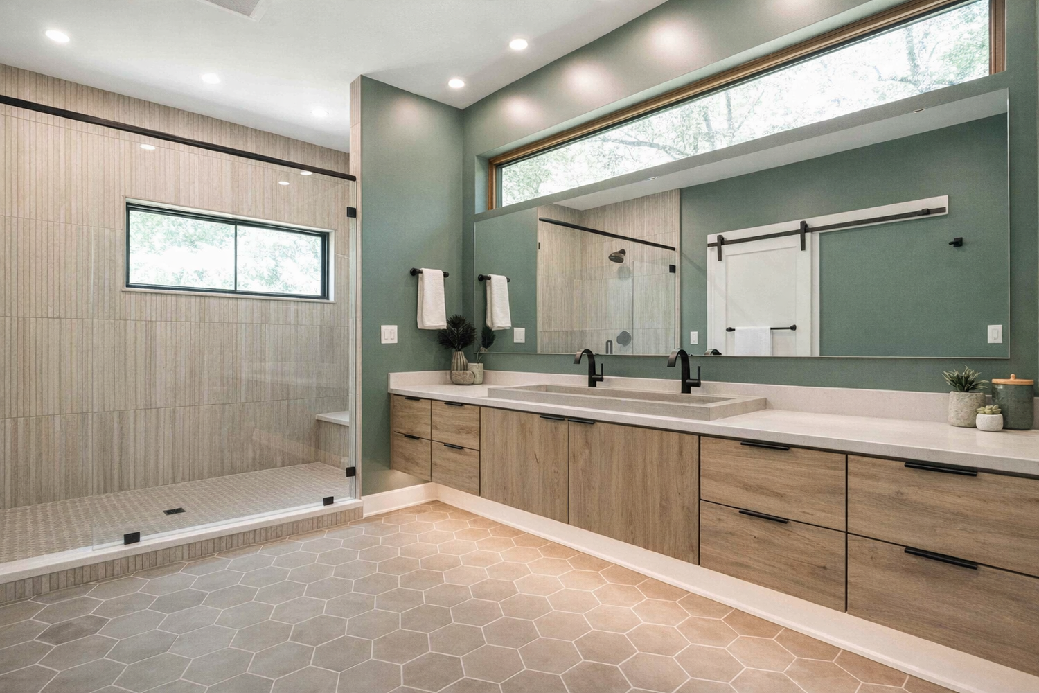 Principal bathroom