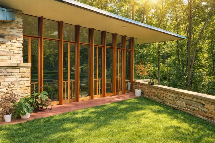 Living room façade