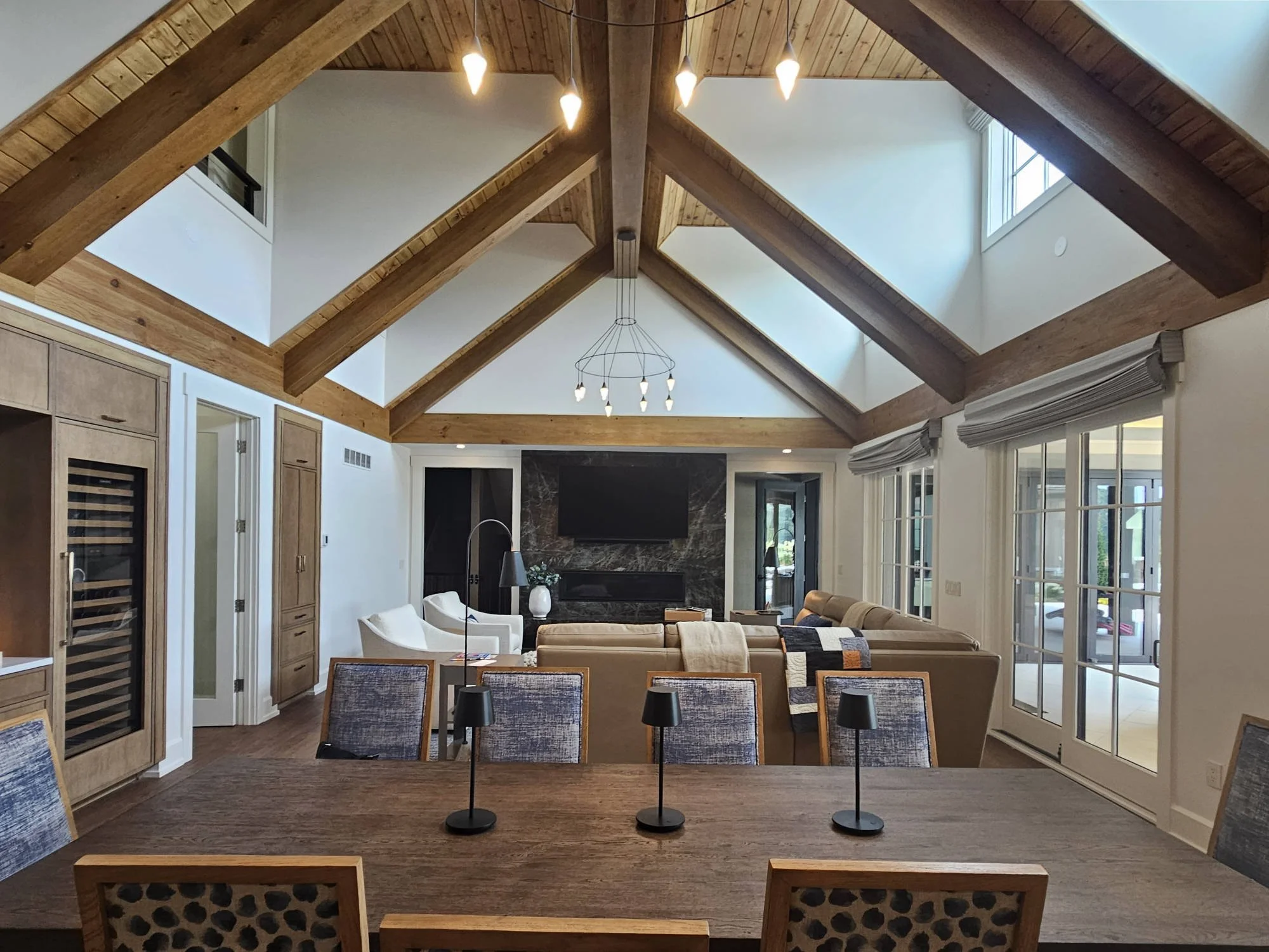 Living Room with Fireplace