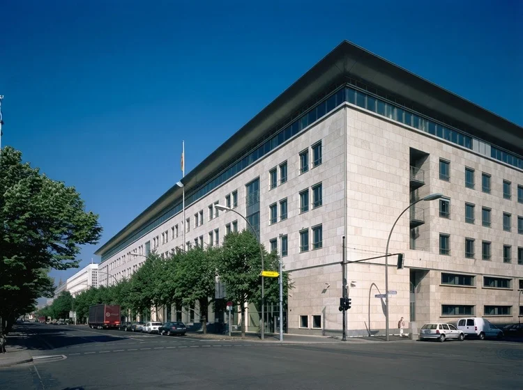 Seen from the east along Unter den Linden
