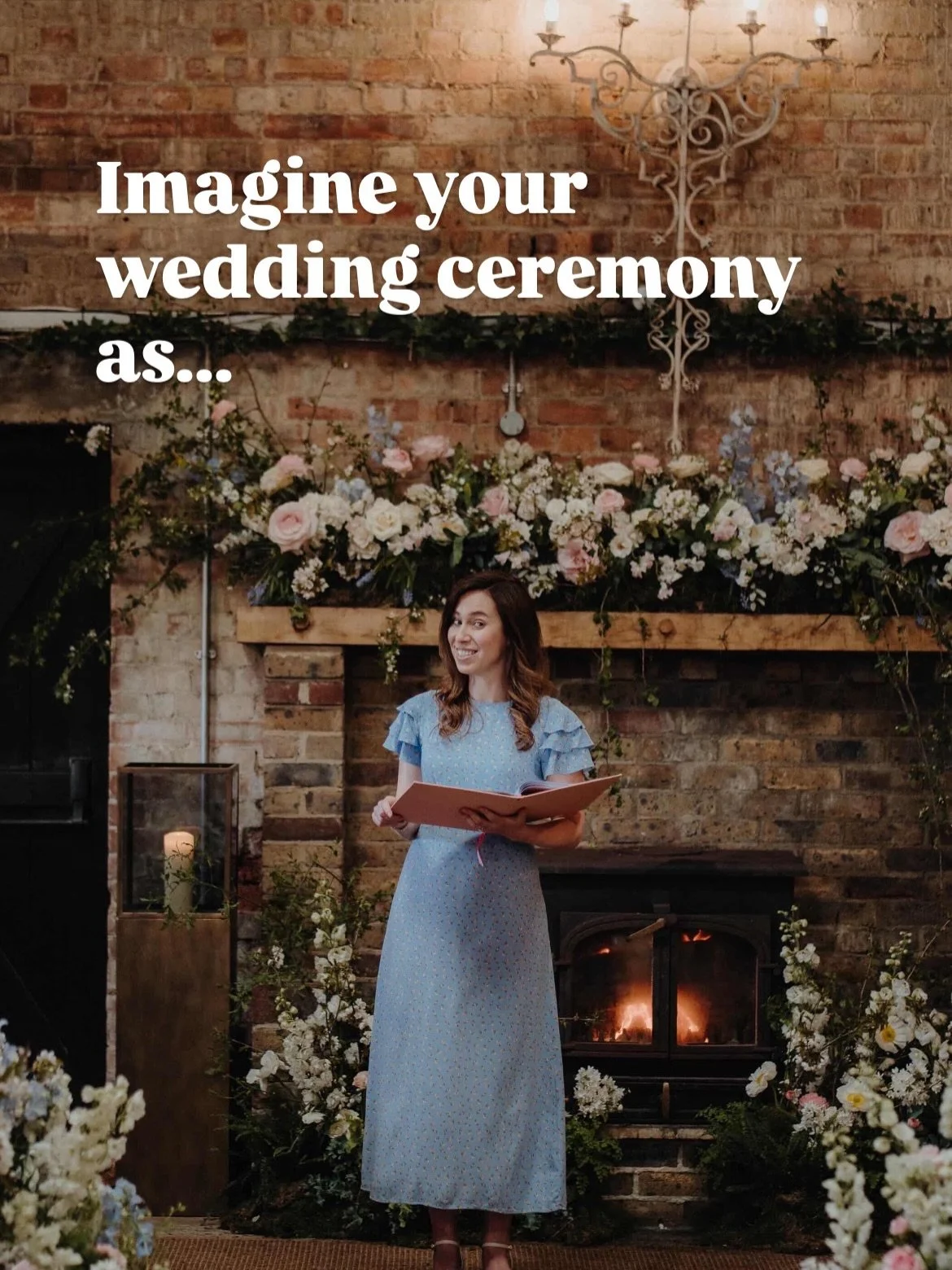 | Surrey Wedding Celebrant |

Imagine your wedding ceremony as happy and as joyous as my face! Your wedding ceremony is a celebration of your love and that's exactly what it should feel like 💕

Available for couples looking for a heartfelt ceremony 