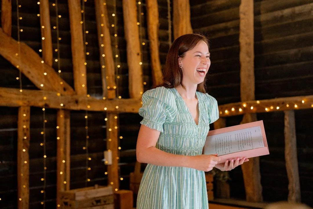Surrey Wedding Celebrant at Hook House Farm - Cat Brant Photography