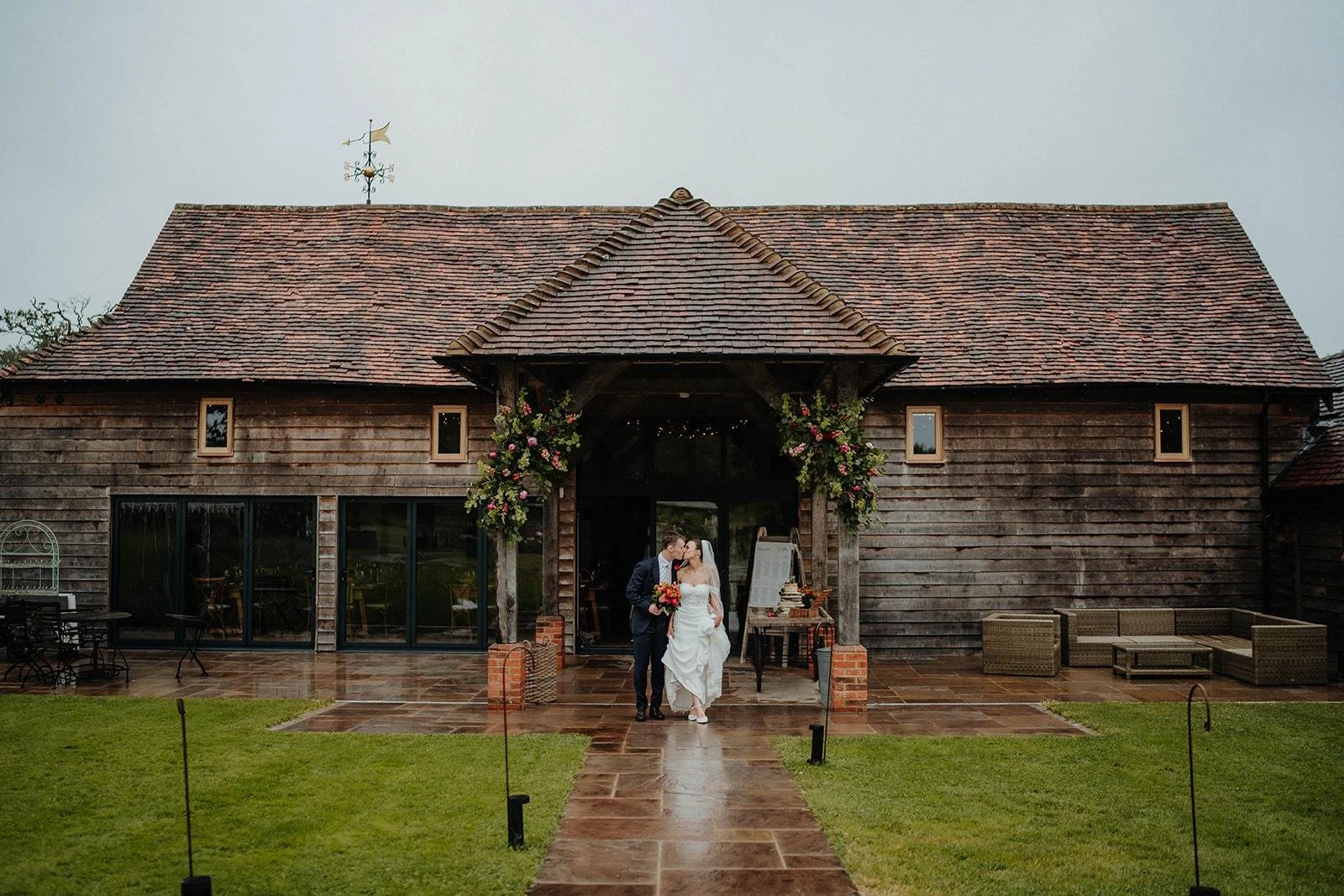 The barn at Somersbury Barn. photo: Kit Meyers Photography
