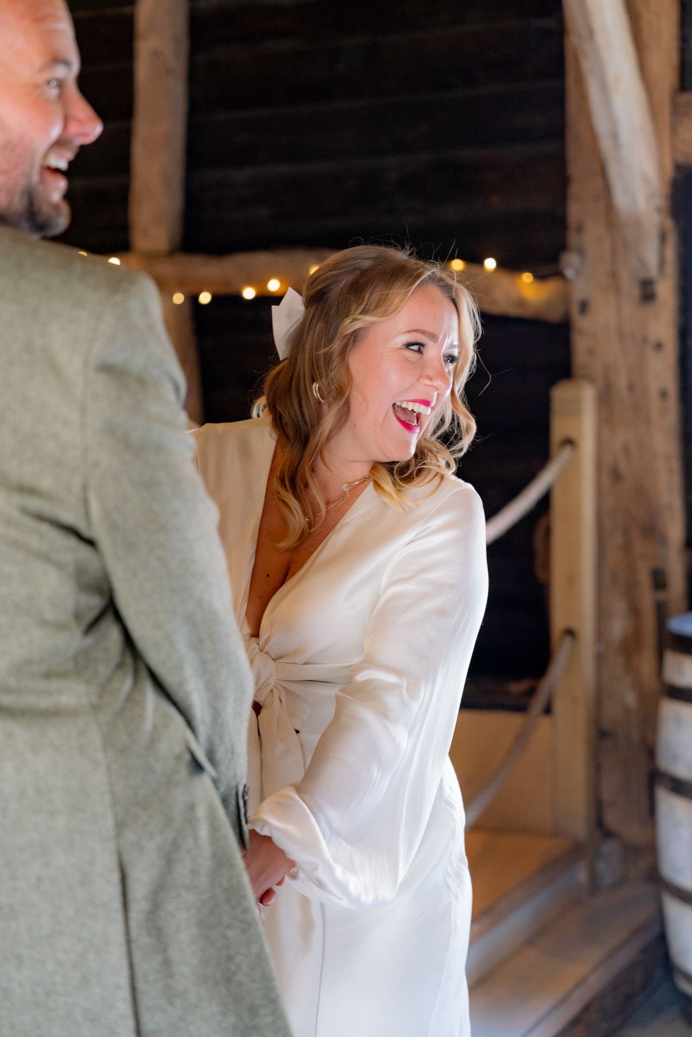 Surrey Wedding Celebrant at Hook House Farm - Cat Brant Photography