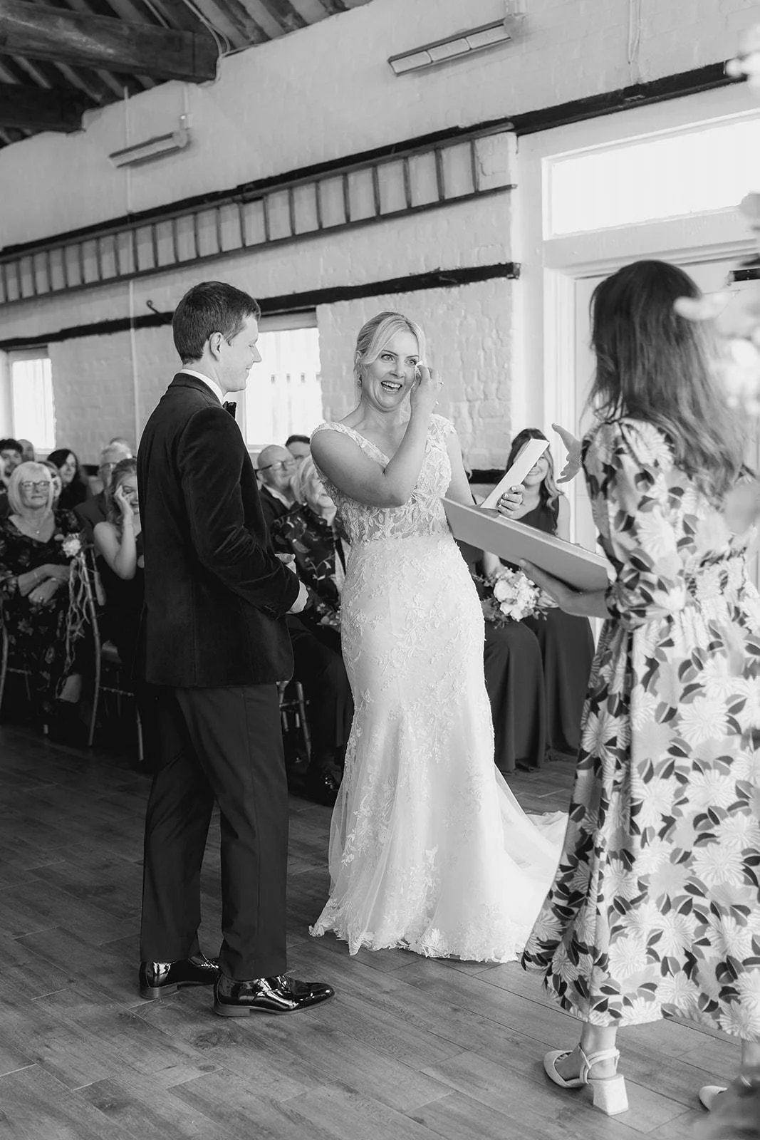 Surrey Wedding Celebrant at Lillibrooke Manor -  Amy Diana Photography
