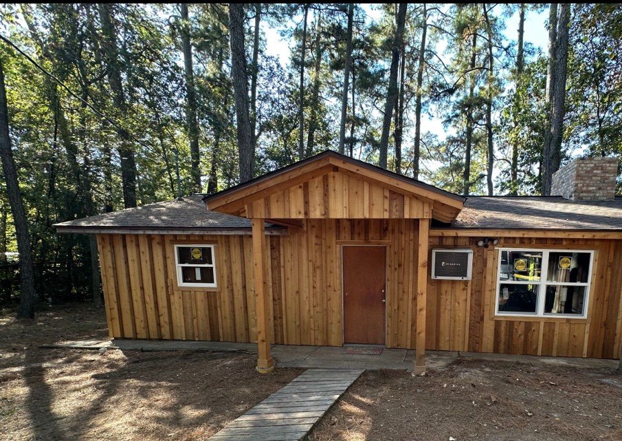 New Cedar Paneling for Exterior of Home