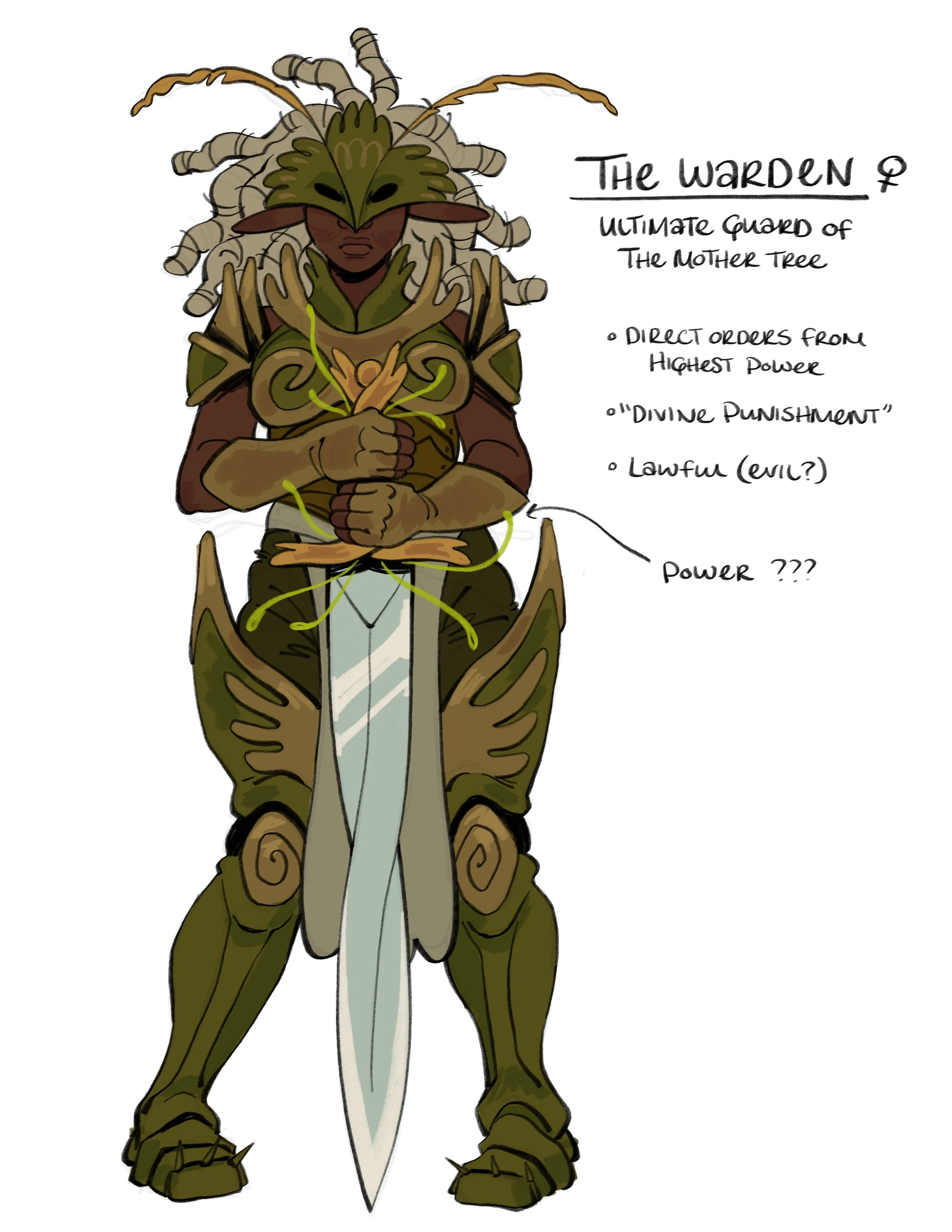 "The Mother Tree" Guardian Character Concept
