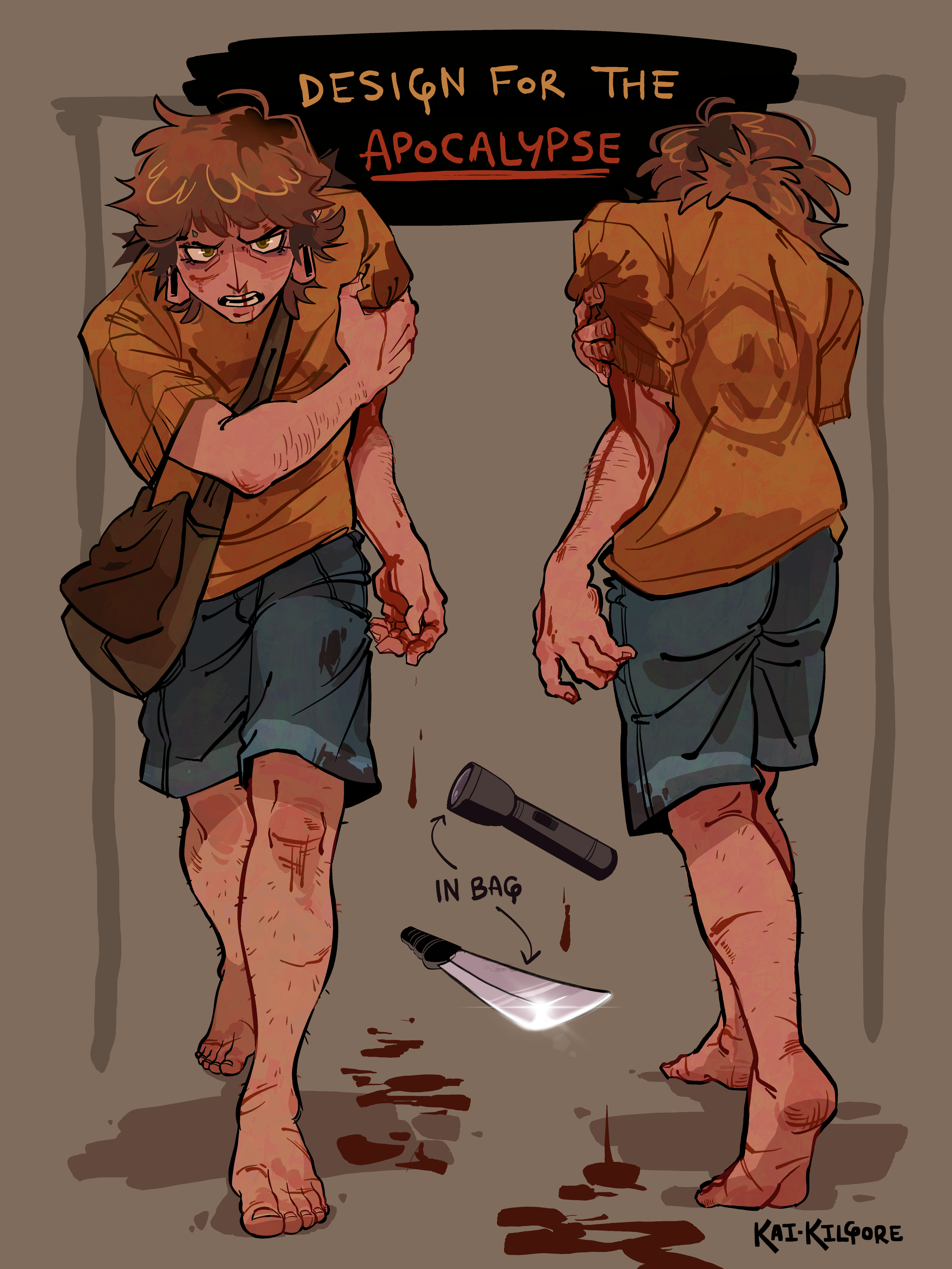 "CWD Apocalypse" Character Design