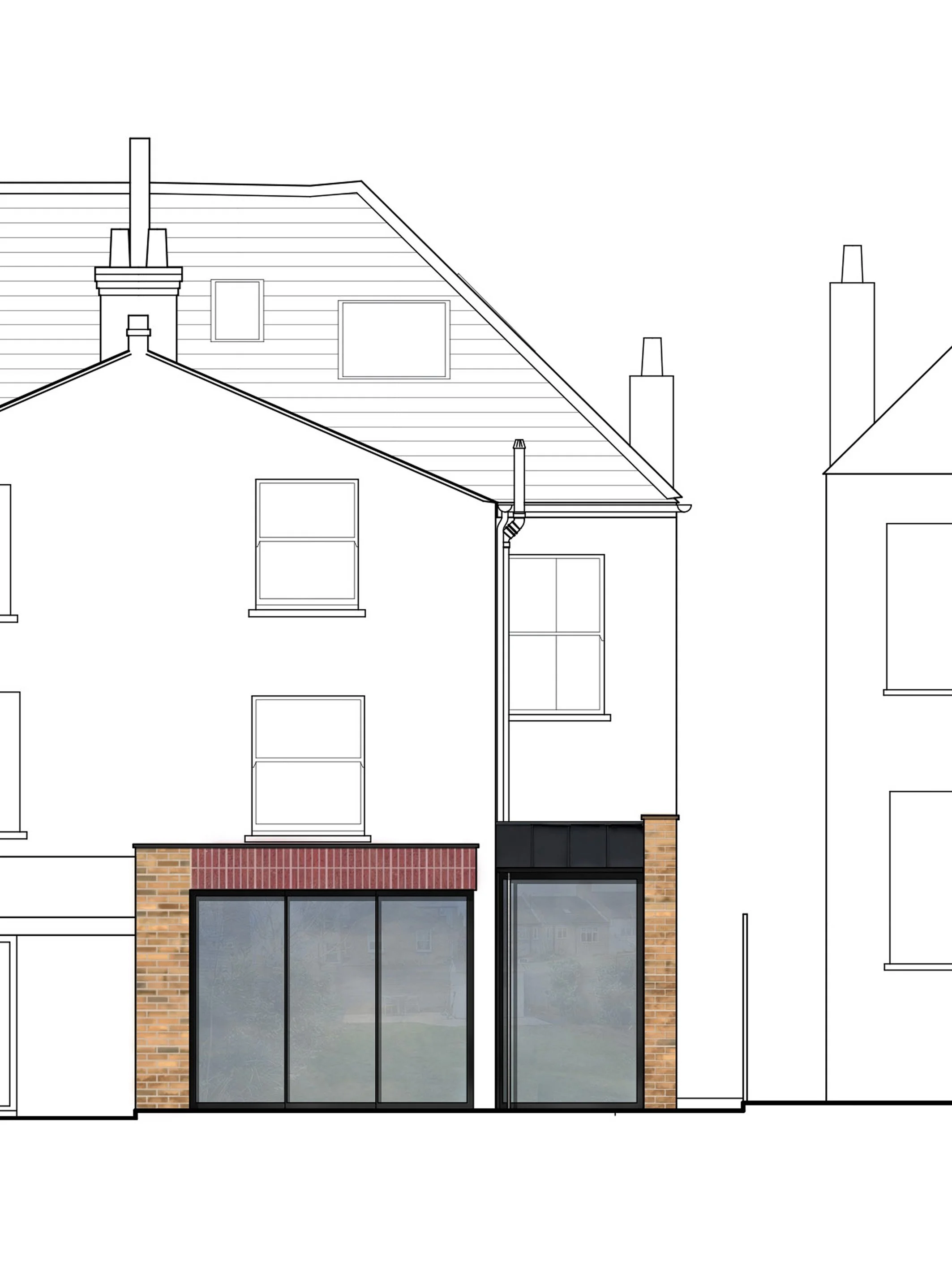 West Dulwich Planning Permission for glazed extensions