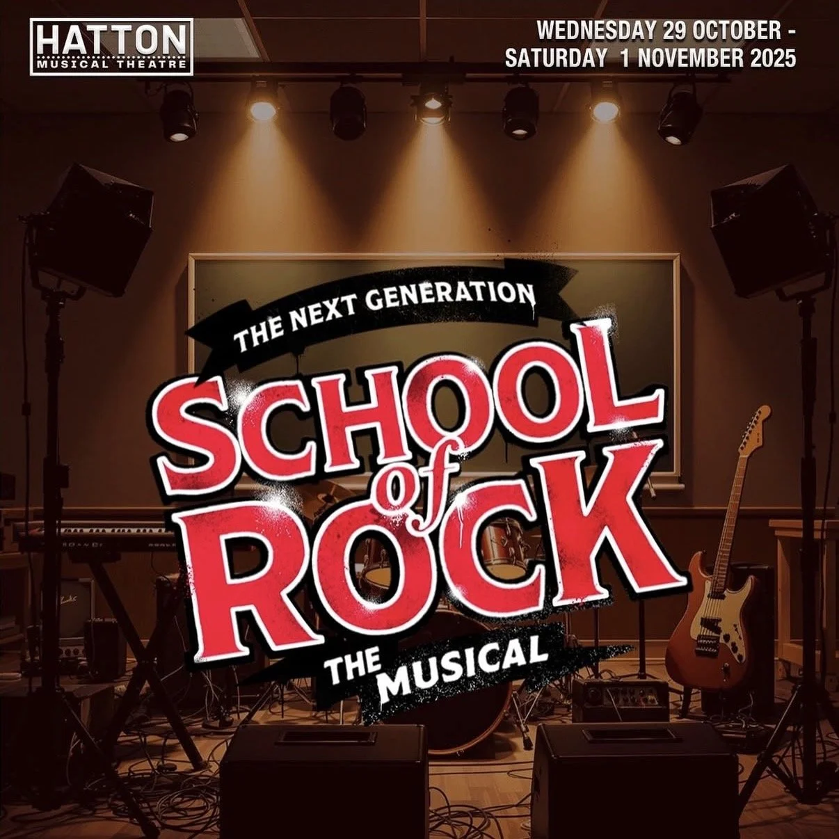 School of rock with hatton musical theatre - 2025