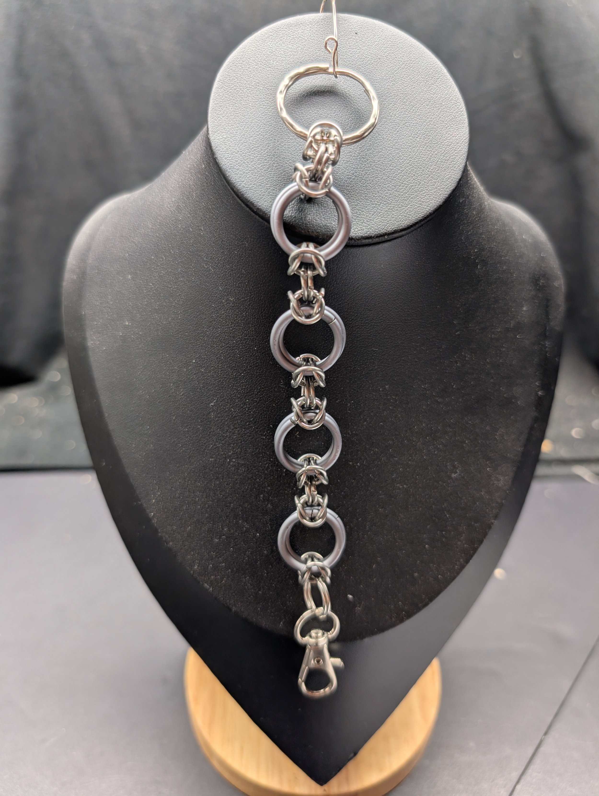 Long Chainmail Keychain