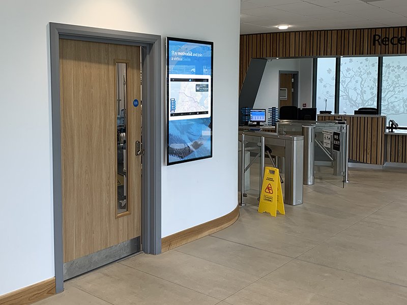 Slimline Pro Advertising Displays, Digital Sign