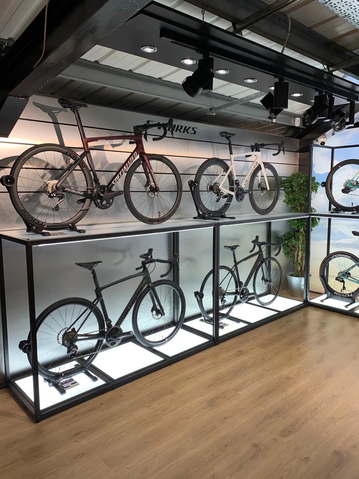 Fabricated retail displays