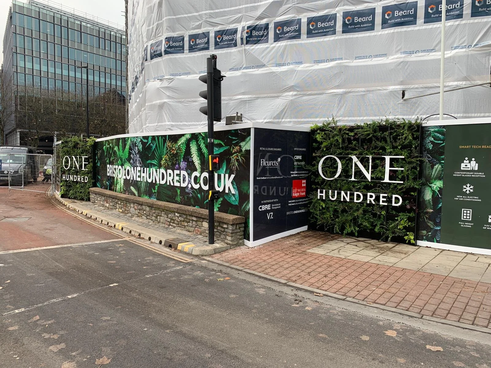 Digitally Printed Hoarding Graphics