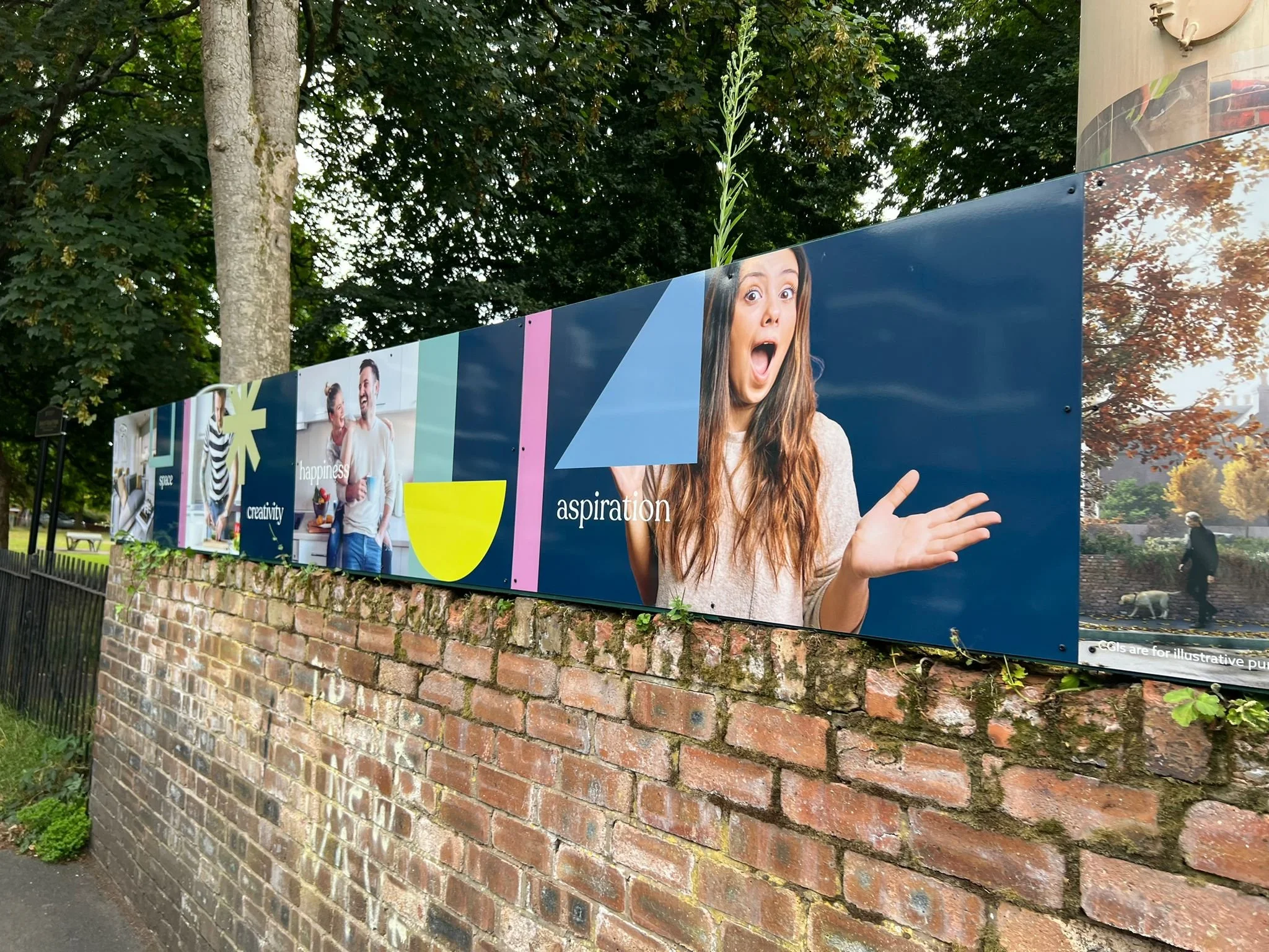 Digitally Printed Hoarding Graphics