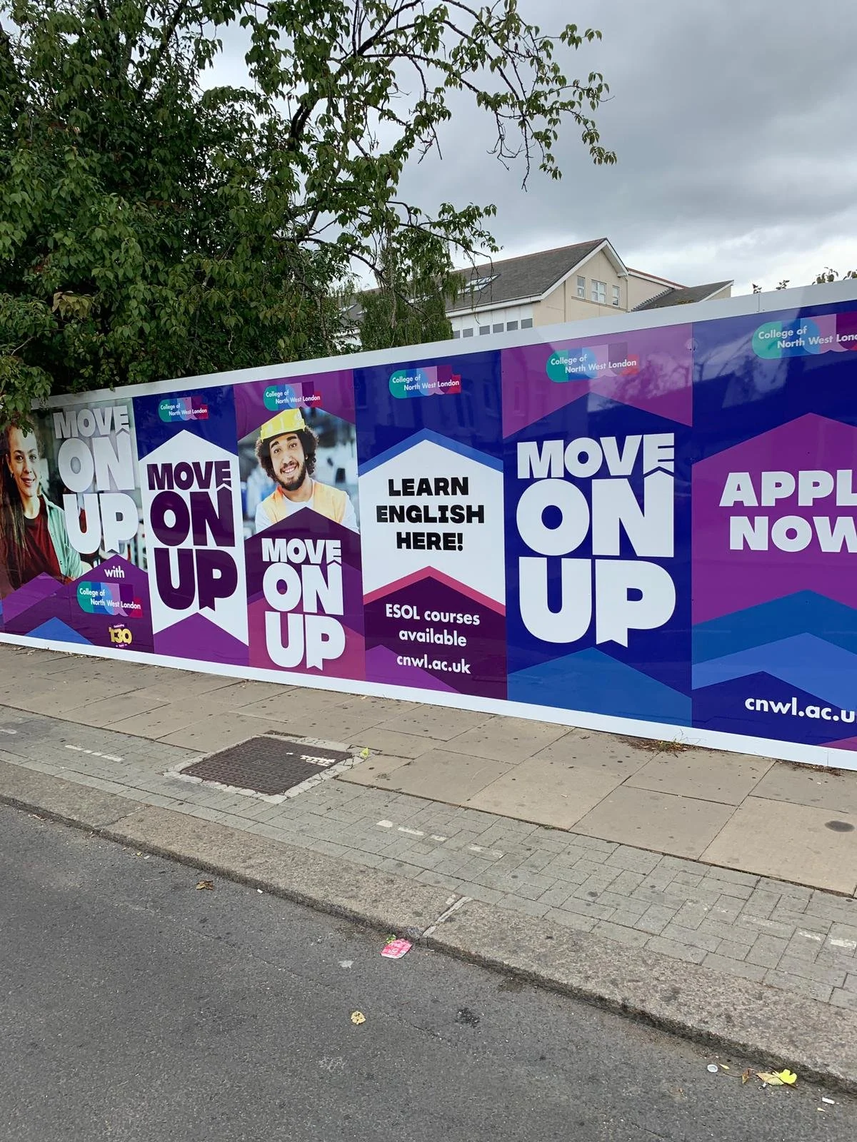 Printed Hoarding Panels