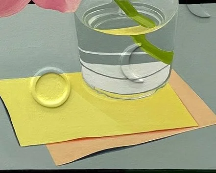 SARAH PATER  PEONY AT NIGHT (MOON CLOCK, RELIEF)  24 x 20 inches / 61 x 51 cm  Oil and wax on canvas over panel  2026