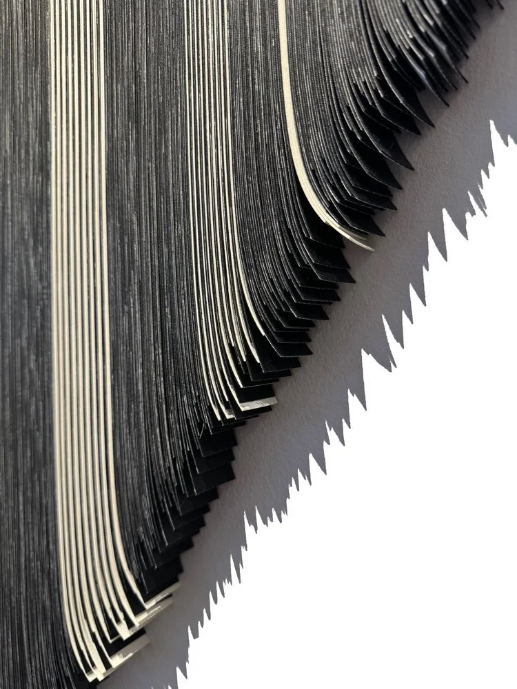 derrick velasquez_untitled386_46x40 inches, vinyl and wood, 2023