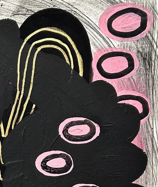 Jackie Milad- Desnudo | 15 x 11 inches / 38 x 28 cm, mixed-media on paper-collage, 2024