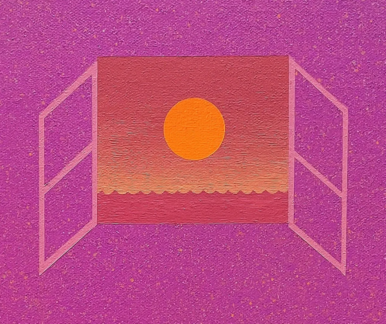 Aitor Lajarin-Encina, bird and fish, 16 x 12 inches, acrylic on canvas, 2025.jpg