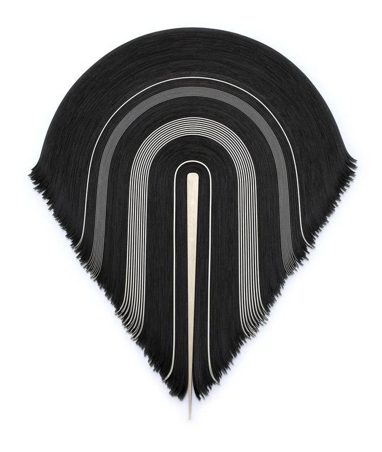 derrick velasquez_untitled386_46x40 inches, vinyl and wood, 2023