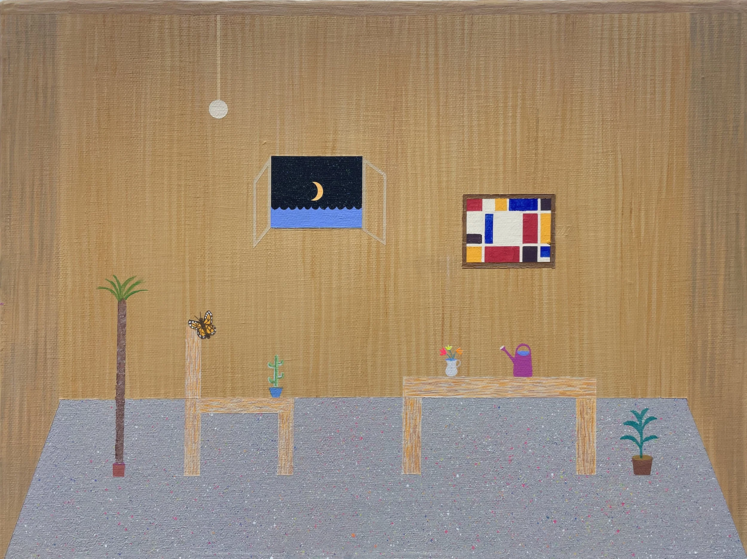 MONARCH BUTTERFLY | 12 x 16 inches / 30.5 x 40 cm, acrylic on canvas, 2025