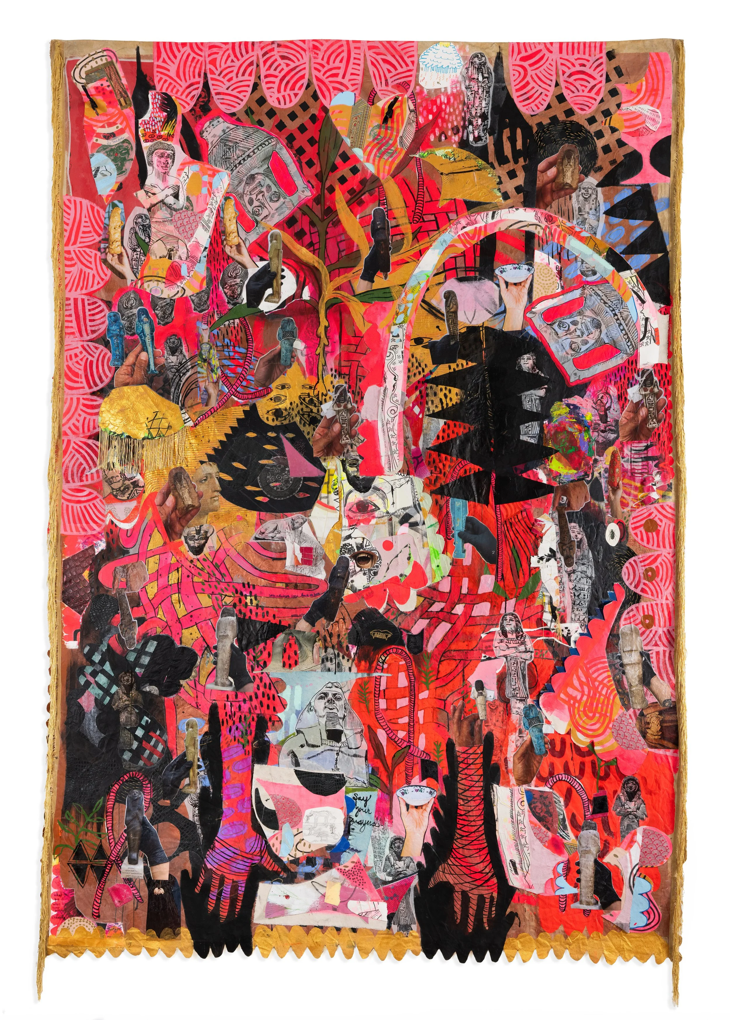 Jackie Milad- To Be Held and Cared For (A Stand-In for Something Precious)_108 x 72 inches_mixed media collage on hand-dyed canvas_2024 copy.jpg