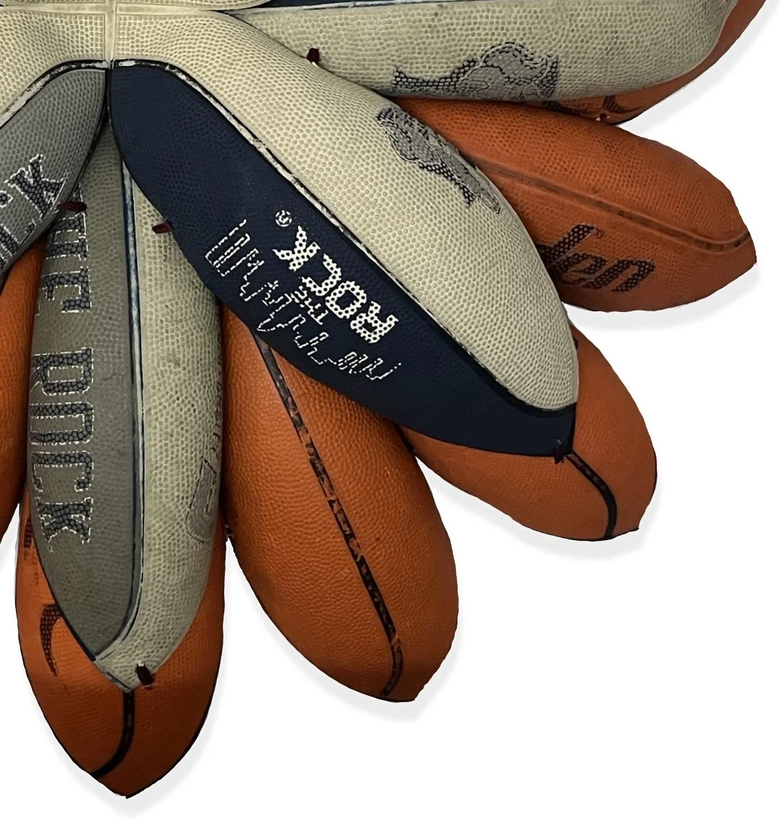 BRANDON J. DONAHUE-SHIPP-Basketball Bloom (The Rock III)_Searched for and found basketballs, shoestrings_31x31x5inches_2025 copy.jpg