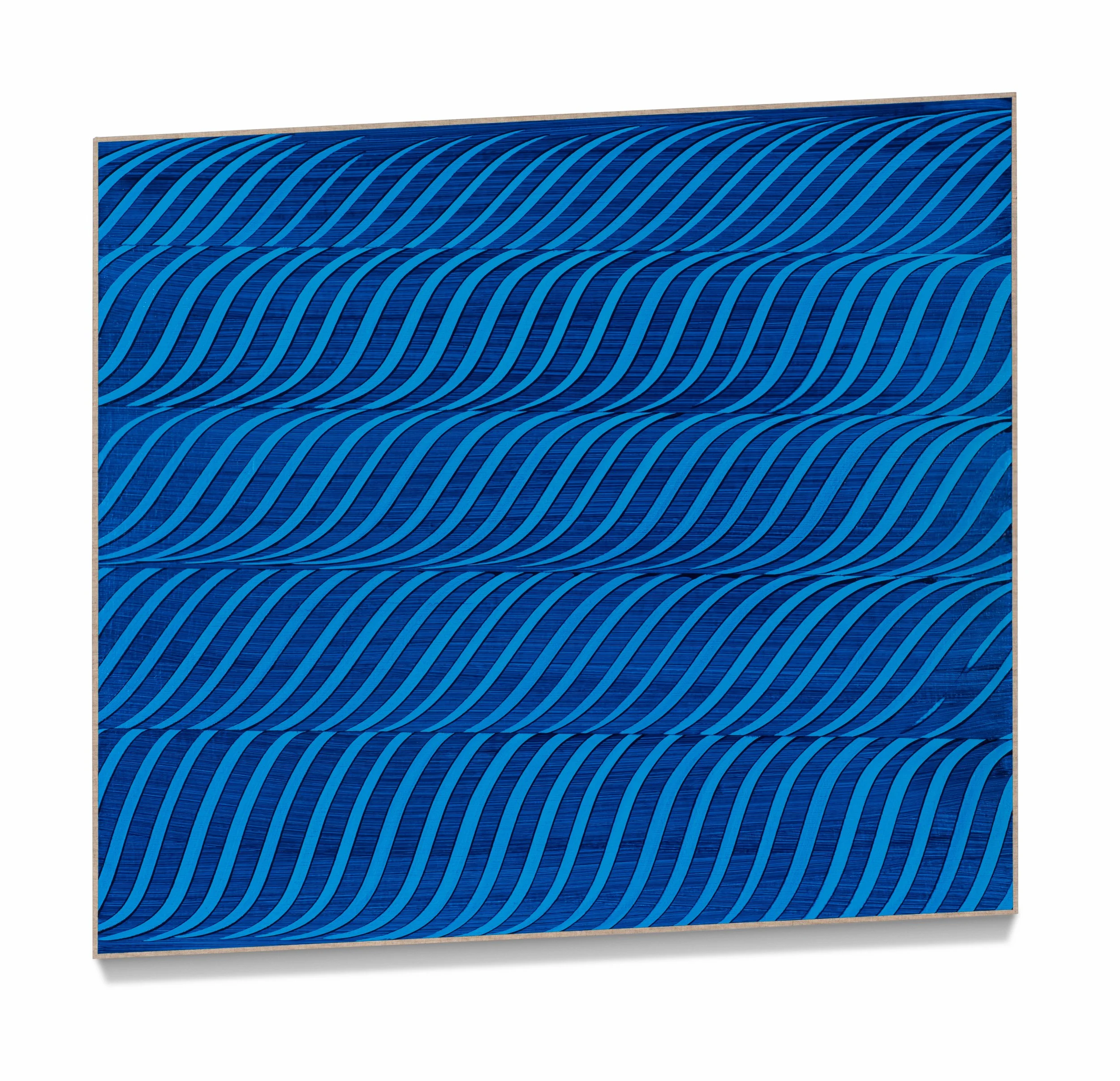 MURMURS | 39 x 41 inches / 99 x 104 cm, acrylic on linen on panel, 2026