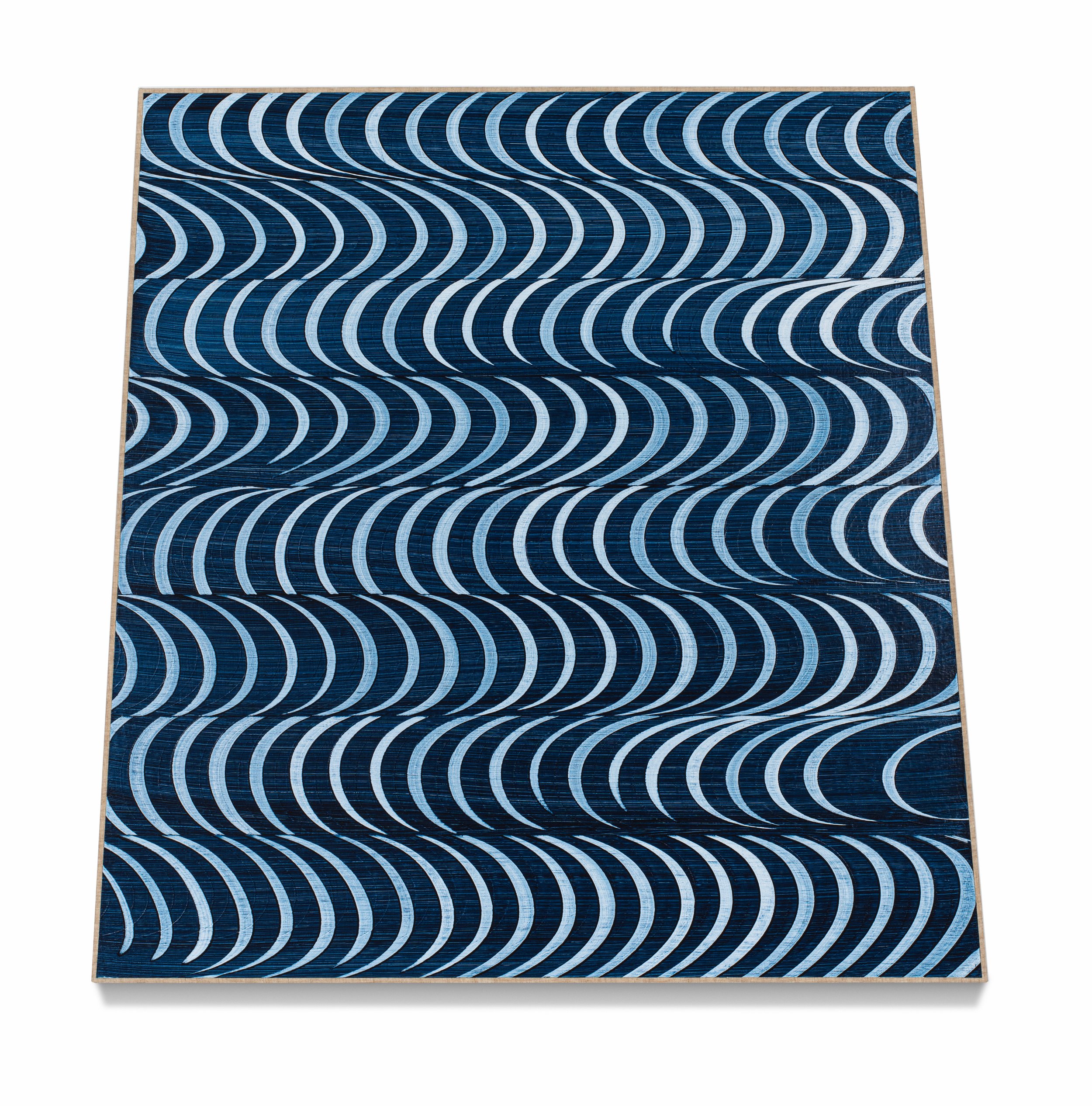 MYSTERY LIGHTS | 39 x 39 inches / 99 x 99 cm, acrylic on linen on shaped panel, 2026