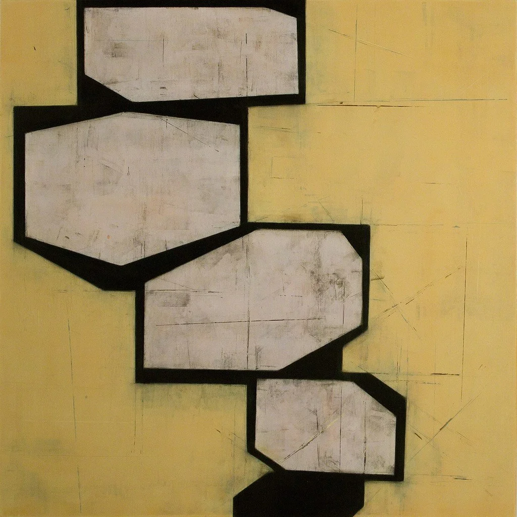 DRIFT D24 | 24 x 24 inches / 61 x 61 cm, oil on mylar, 2015